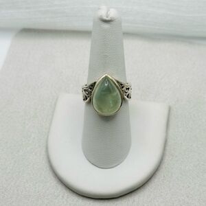 Prehnite S925 Ring